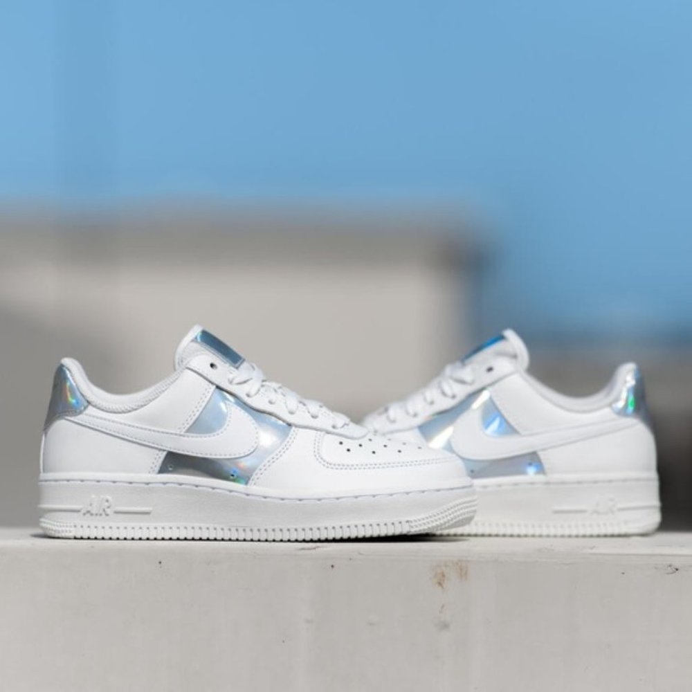 BNIB Nike Air Force 1 Holographic Sneakers